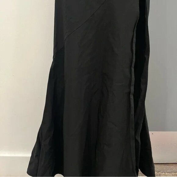 NWT Michael Costello Maxi Dress Gown Persephone One Shoulder size L - Picture 7 of 11